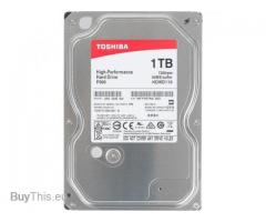 Жесткий диск TOSHIBA P300 HDWD110UZSVA 1000 Гб